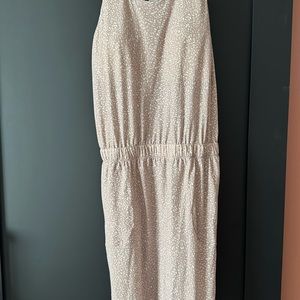 prAna NWT Kamen Dress in Willow Sharktooth (Mauve & Off-White), Size X-Large